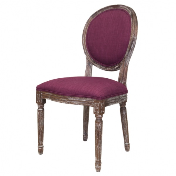 Стул French chairs Provence Violet Chair Фиолетовый Коричневый в Санкт-петербурге | Loft Concept 