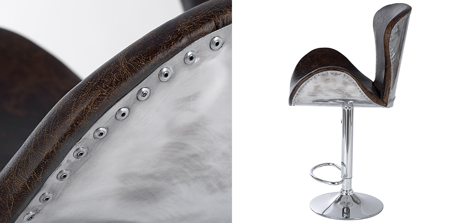Барный стул Авиатор Spitfire Swan bar stool Aviator Барный стул Авиатор Spitfire Swan bar stool Aviator - Loft-Concept в Санкт-петербурге