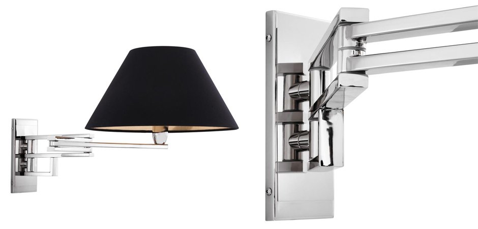 Бра Wall Lamp Lutetia Nickel - Loft-Concept в Санкт-петербурге