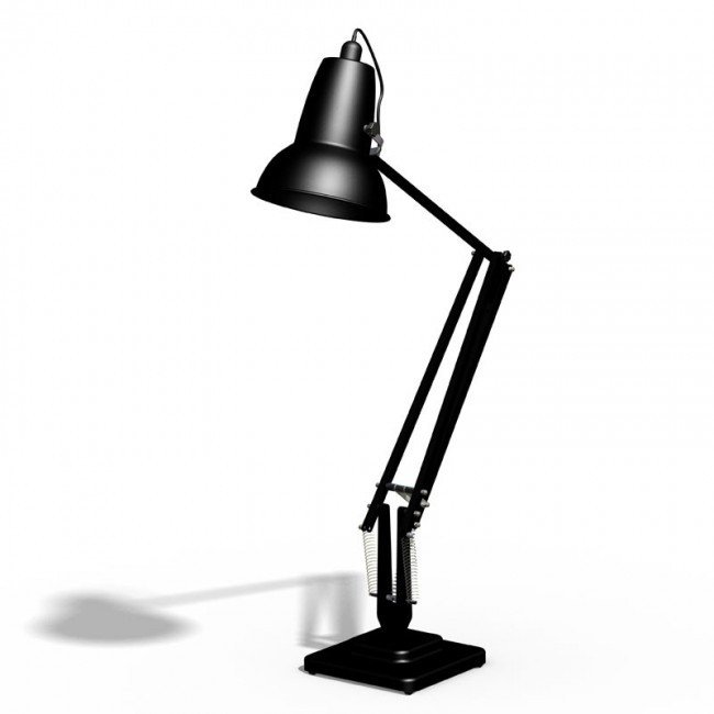 Напольная лампа Anglepoise Giant 1227 Floor Lamp Желтый Черный Белый Красный в Санкт-петербурге | Loft Concept 