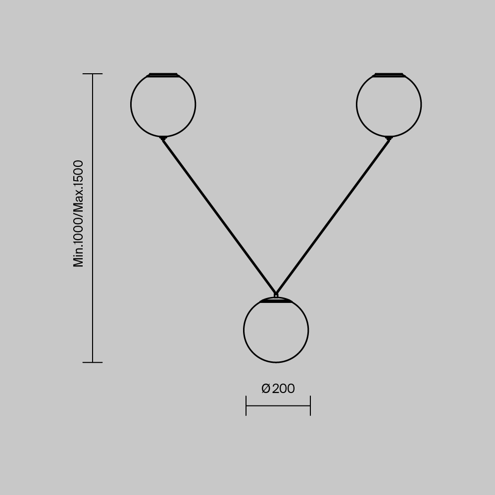 Подвесной светильник Twins 3000К 26Вт в Санкт-петербурге