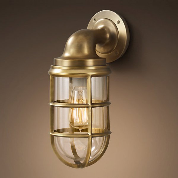 Бра RH STARBOARD wall lamp brass Латунь в Санкт-петербурге | Loft Concept 