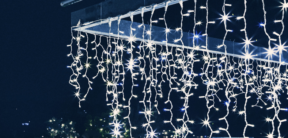 Светодиодная Гирлянда-Бахрома с Белым светом - Loft-Concept в Санкт-петербурге