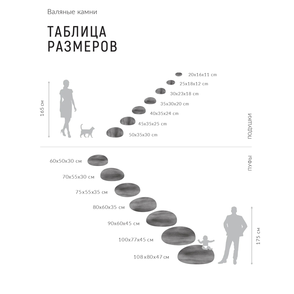 Пуф - Камень GREY MARBLE в Санкт-петербурге