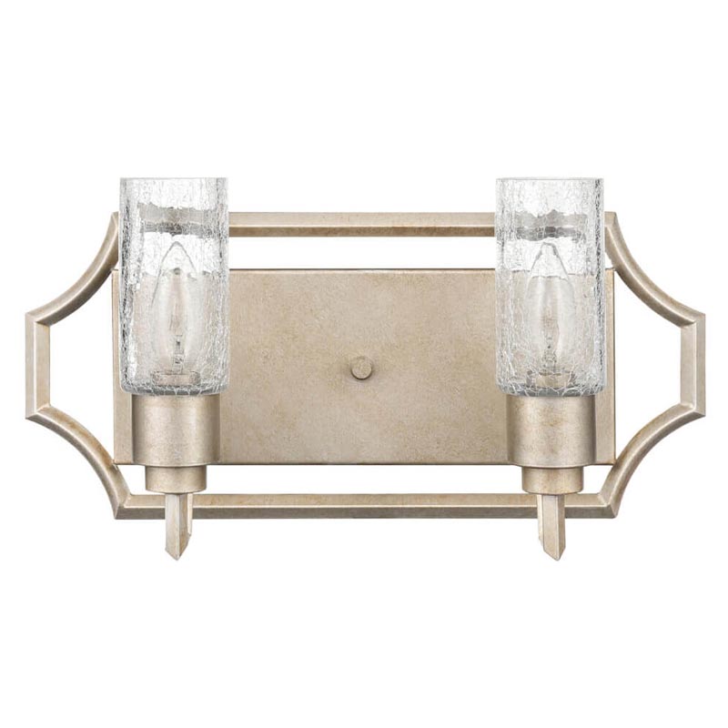 Бра Ogiers Sconce 2 lamps Золотой Шампань Прозрачный (Transparent) в Санкт-петербурге | Loft Concept 