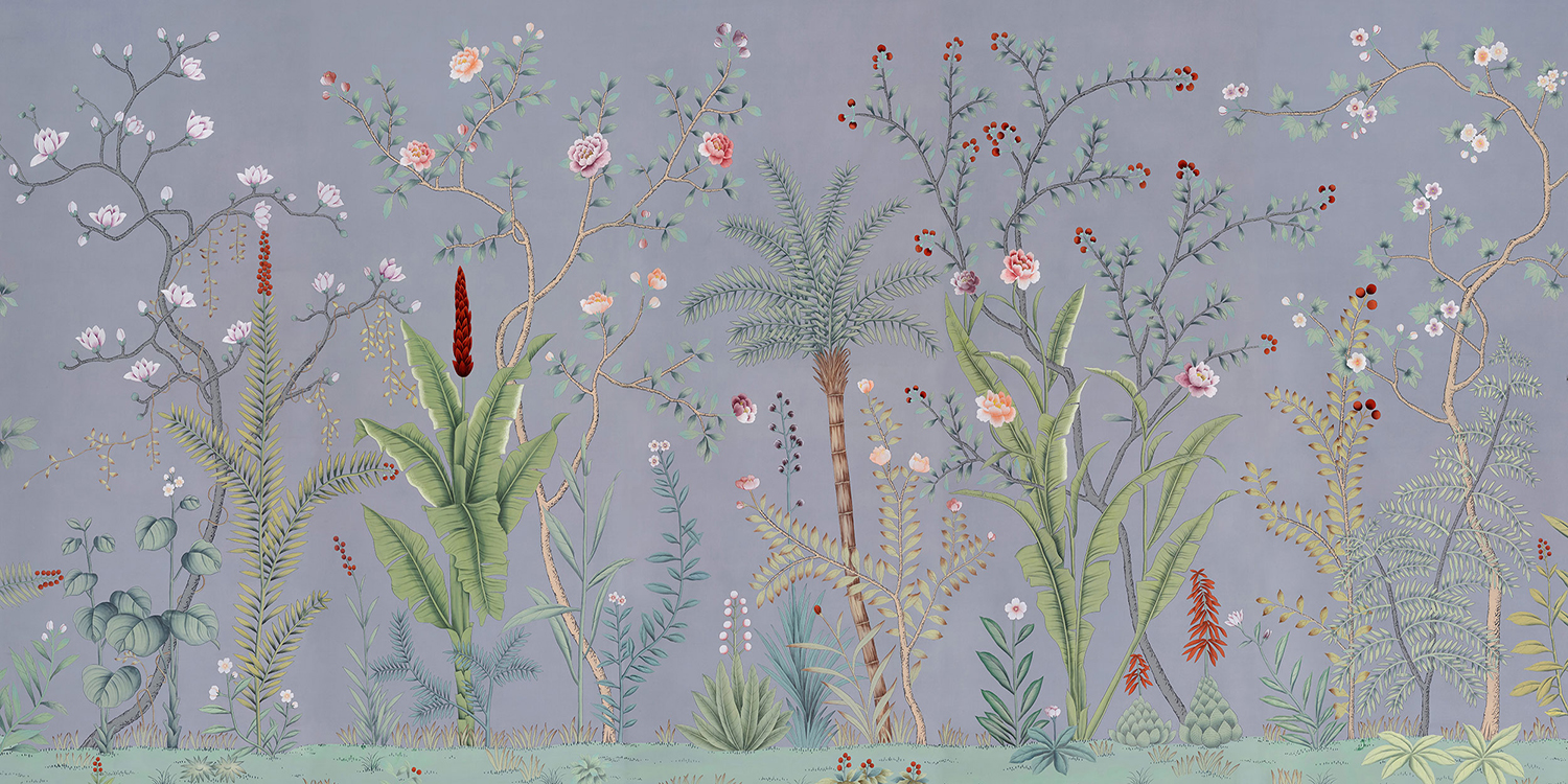 Обои ручная роспись Sans Soucis Grey - фото