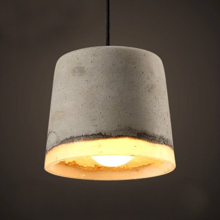 Подвесной светильник Art Concrete Pendant №10 Серый в Санкт-петербурге | Loft Concept 