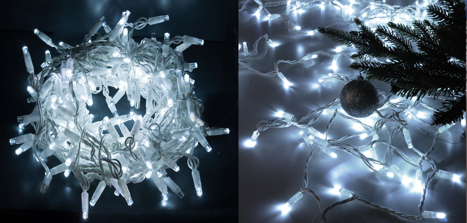 Гирлянда для улицы с Белым светом - Loft-Concept в Санкт-петербурге