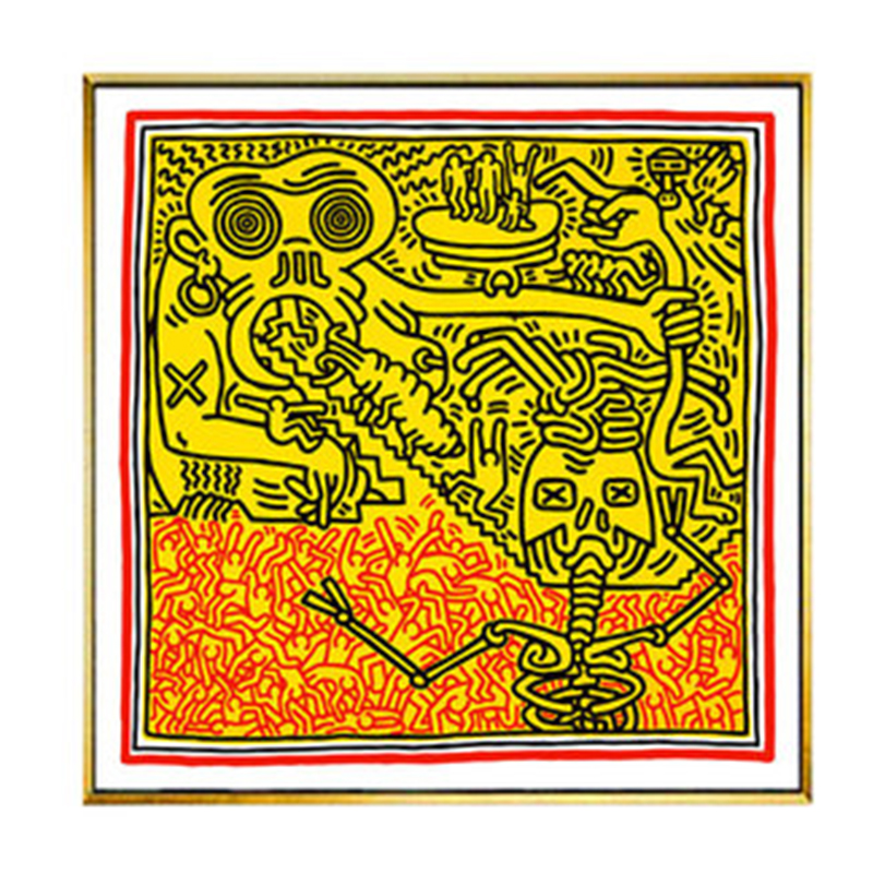 Постер Keith Haring 13 Мульти в Санкт-петербурге | Loft Concept 