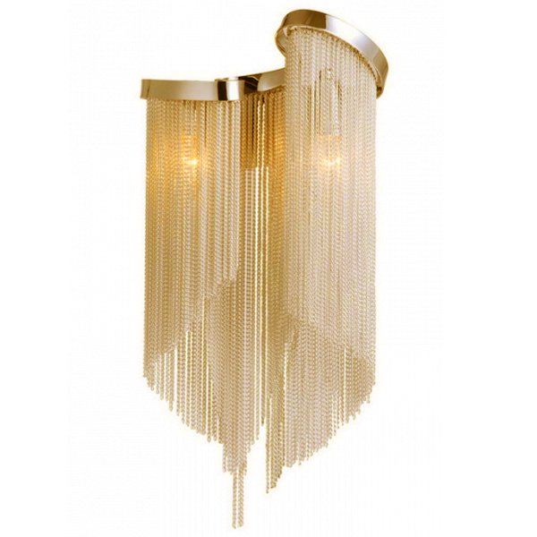 Бра Atlantis Chain Wall Lamp GOLD Золотой в Санкт-петербурге | Loft Concept 