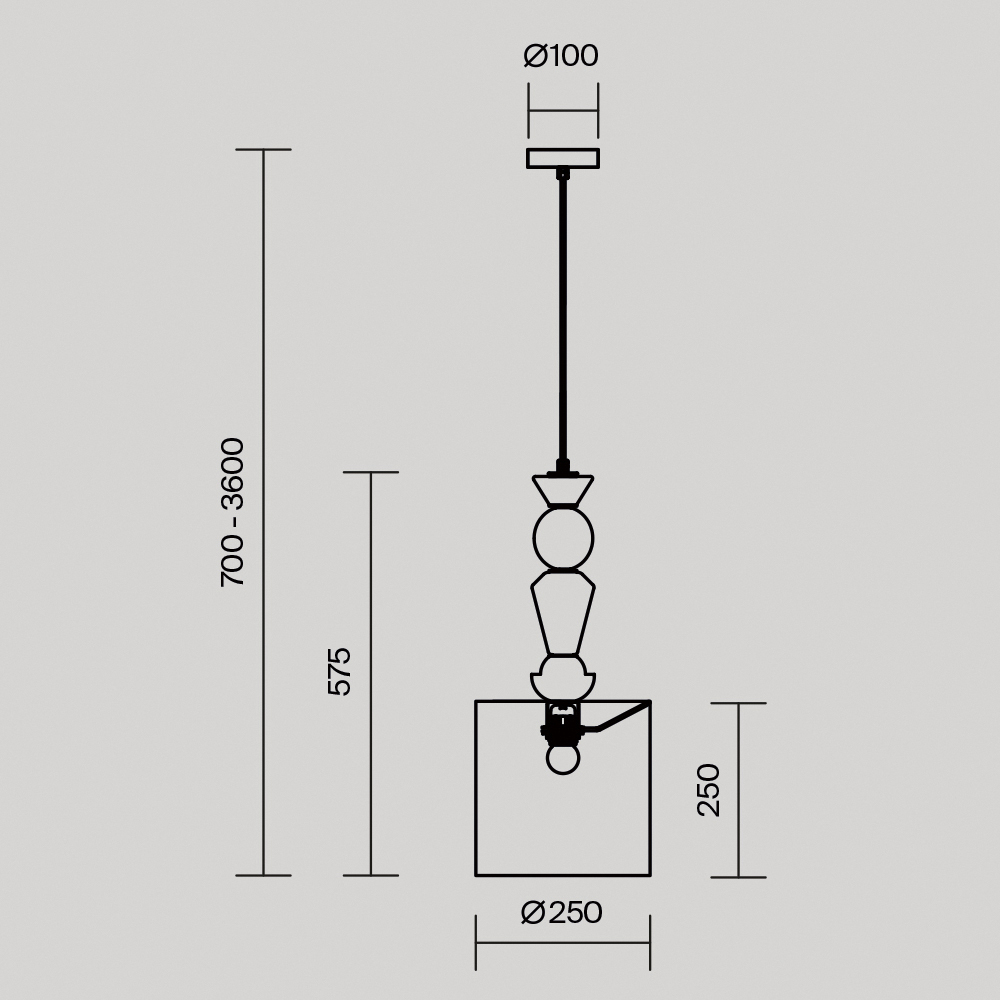 Подвесной светильник Comforty Е27*1 в Санкт-петербурге