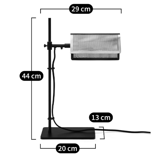 Настольная лампа с плафоном из перфорированного металла Elledge Table Lamp в Санкт-петербурге