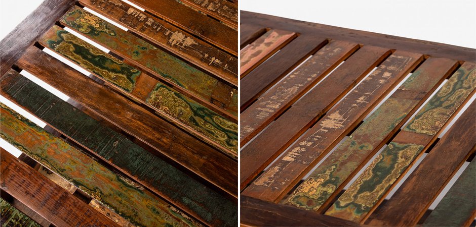 Журнальный стол Multicolored Antique Wood Журнальный стол Multicolored Antique Wood - Loft-Concept в Санкт-петербурге