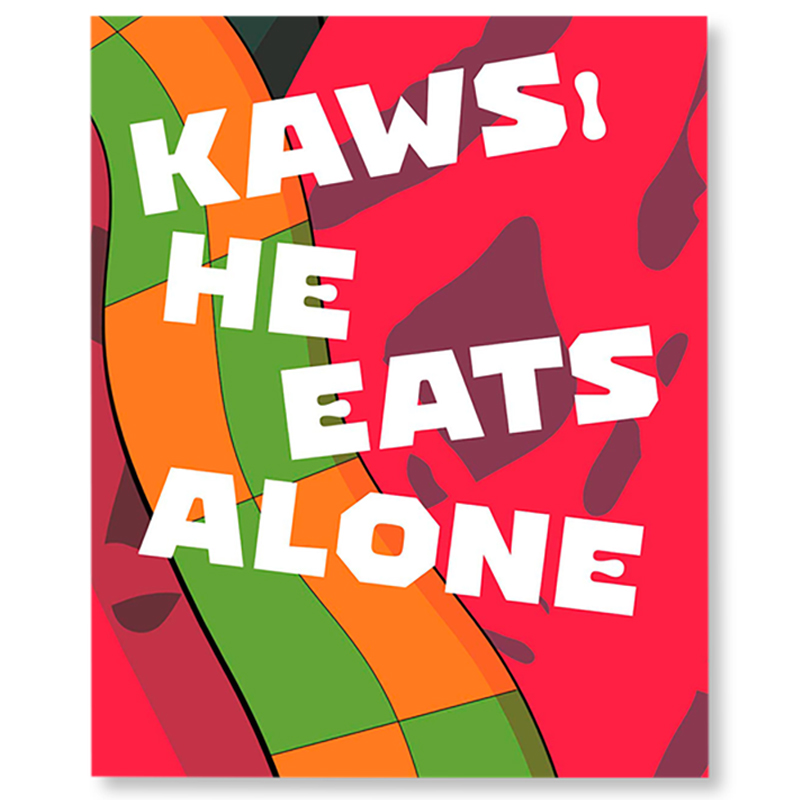 Kaws: He Eats Alone  в Санкт-петербурге | Loft Concept 