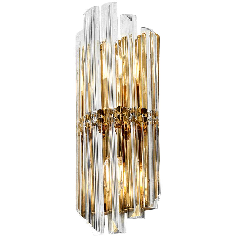 Бра Luxxu Glass Sconce Золотой Прозрачное Стекло в Санкт-петербурге | Loft Concept 