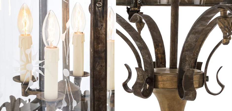 Люстра Eichholtz Lantern Place Des Vosges Люстра Eichholtz Lantern Place Des Vosges - Loft-Concept в Санкт-петербурге
