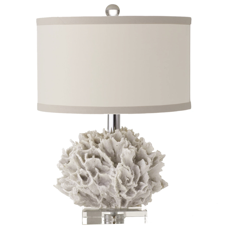 Настольная лампа Yvette Coral Table lamp Белый ivory ( слоновая кость ) в Санкт-петербурге | Loft Concept 