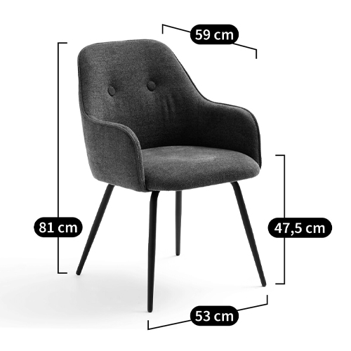 Кресло обеденное на металлических ножках Mazzi Chair в Санкт-петербурге