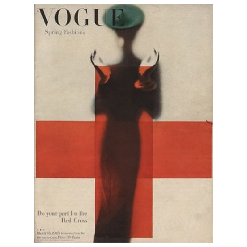 Постер Vogue Cover 1945 March  в Санкт-петербурге | Loft Concept 