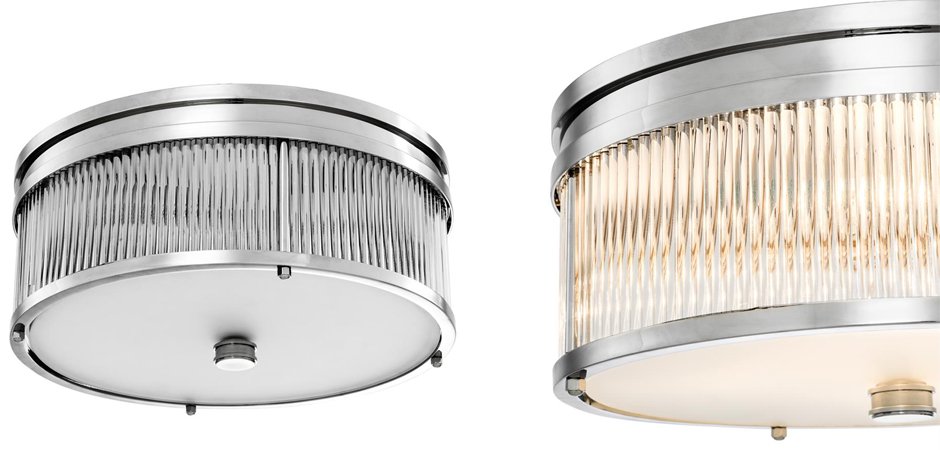 Потолочный светильник Ceiling Lamp Stamford Nickel - Loft-Concept в Санкт-петербурге