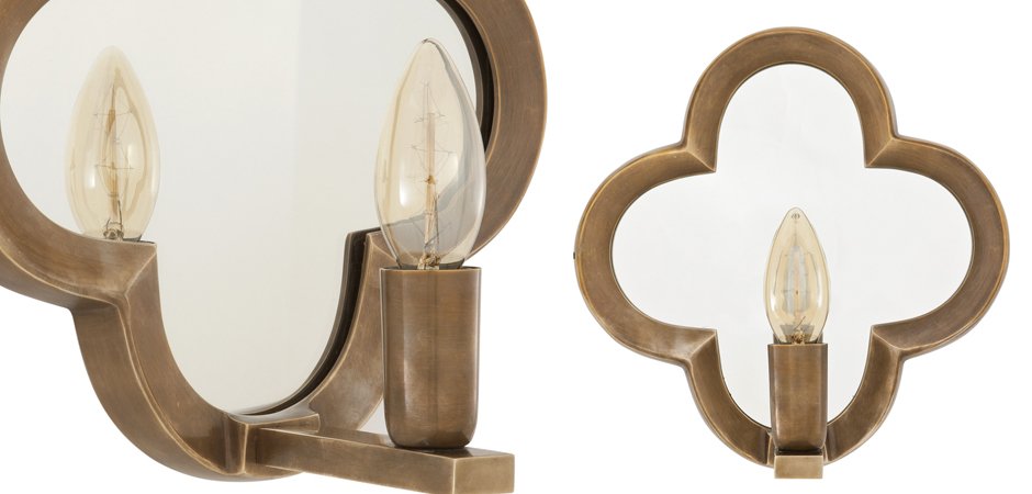 Бра Eichholtz Wall Lamp West Lake Brass - Loft-Concept в Санкт-петербурге