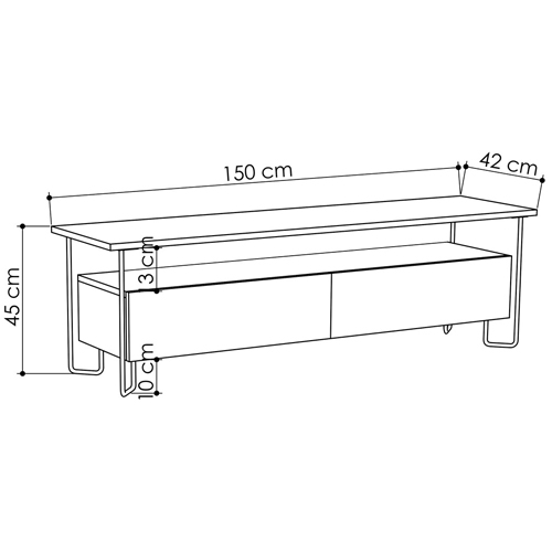 ТВ-тумба Lee Beige TV Stand в Санкт-петербурге