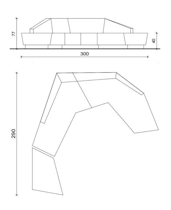 Диван Anaktae ADRASTUS SOFA в Санкт-петербурге