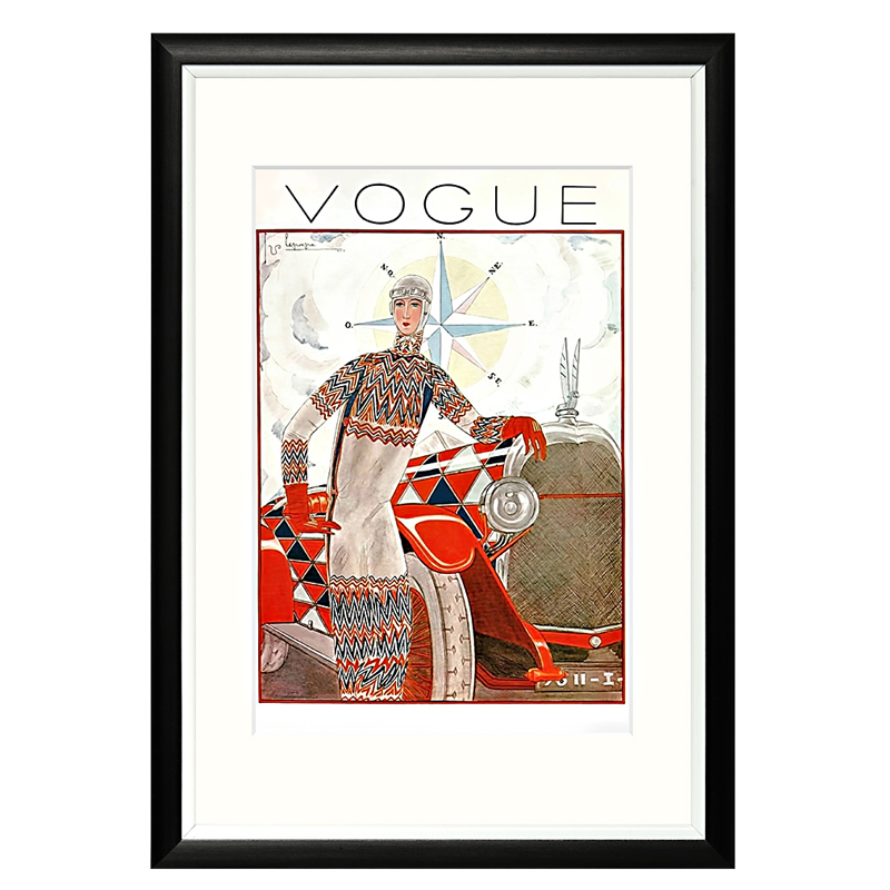 Постер Vogue January 1925 Мульти в Санкт-петербурге | Loft Concept 