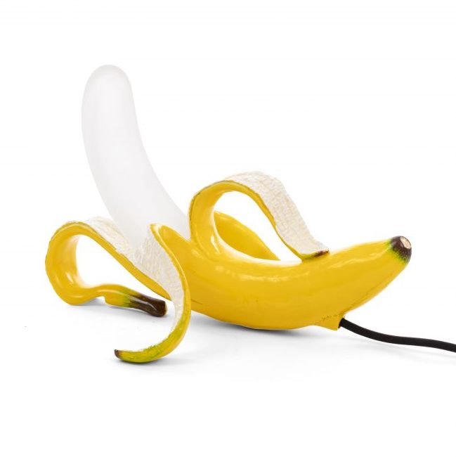 Лампа Seletti Banana Lamp Yellow Huey Design: Studio Job Желтый в Санкт-петербурге | Loft Concept 