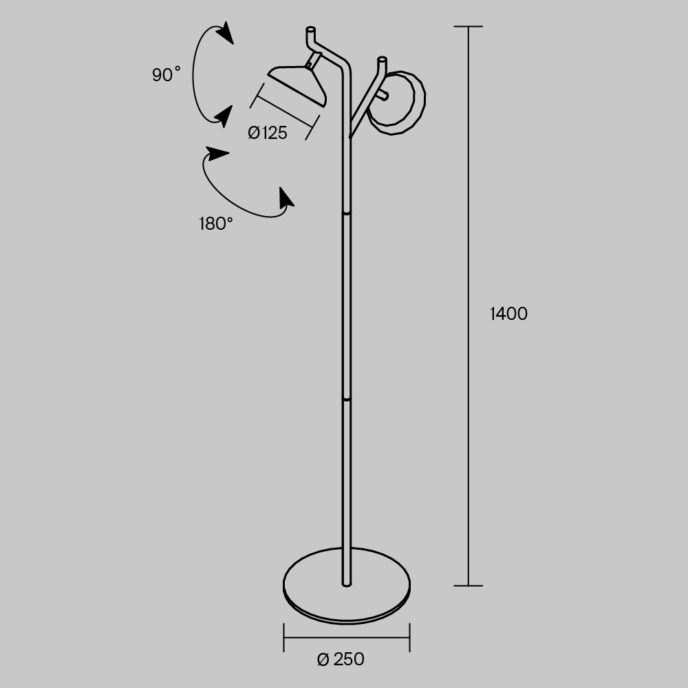 Напольный светильник Combo 3000-6000К 20Вт в Санкт-петербурге