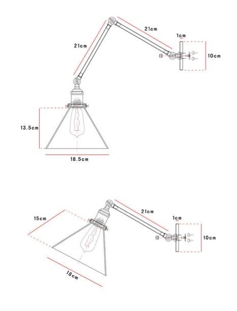 Бра Gloce Cone Shade Loft Industrial Glass в Санкт-петербурге