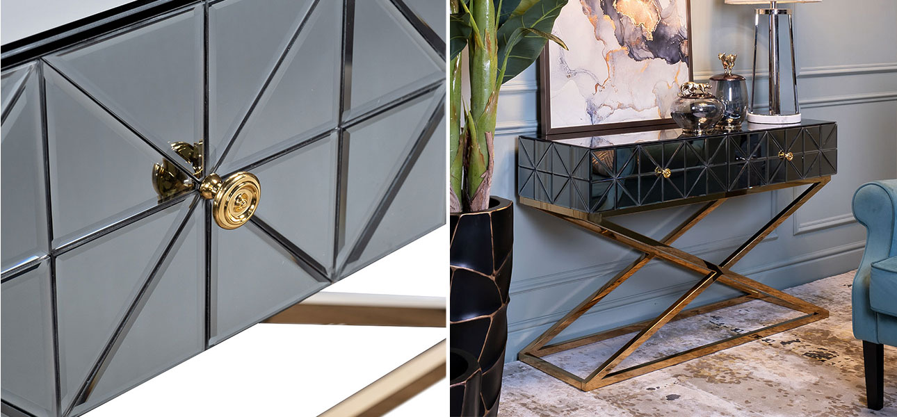 Консоль Зеркальная проекция Икс  - фото №3