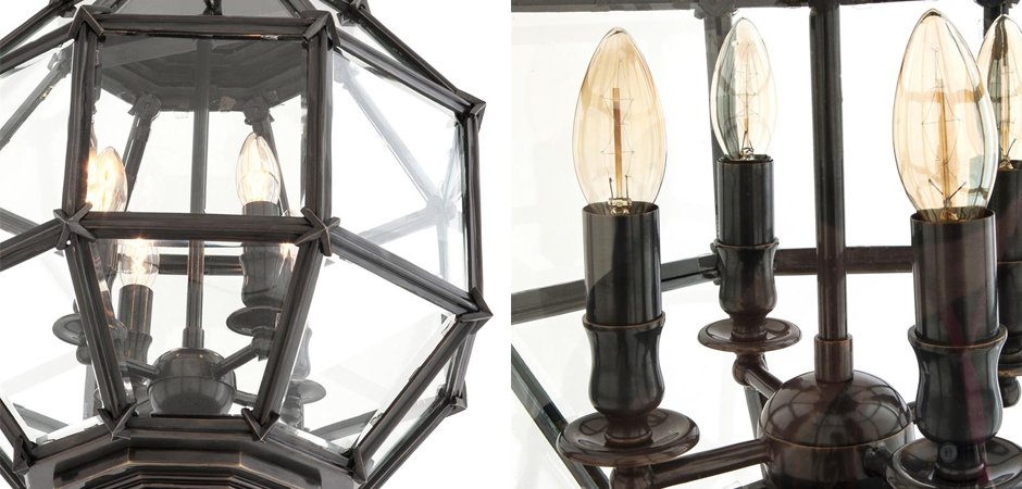 Люстра Lantern Owen Bronze S - Loft-Concept в Санкт-петербурге