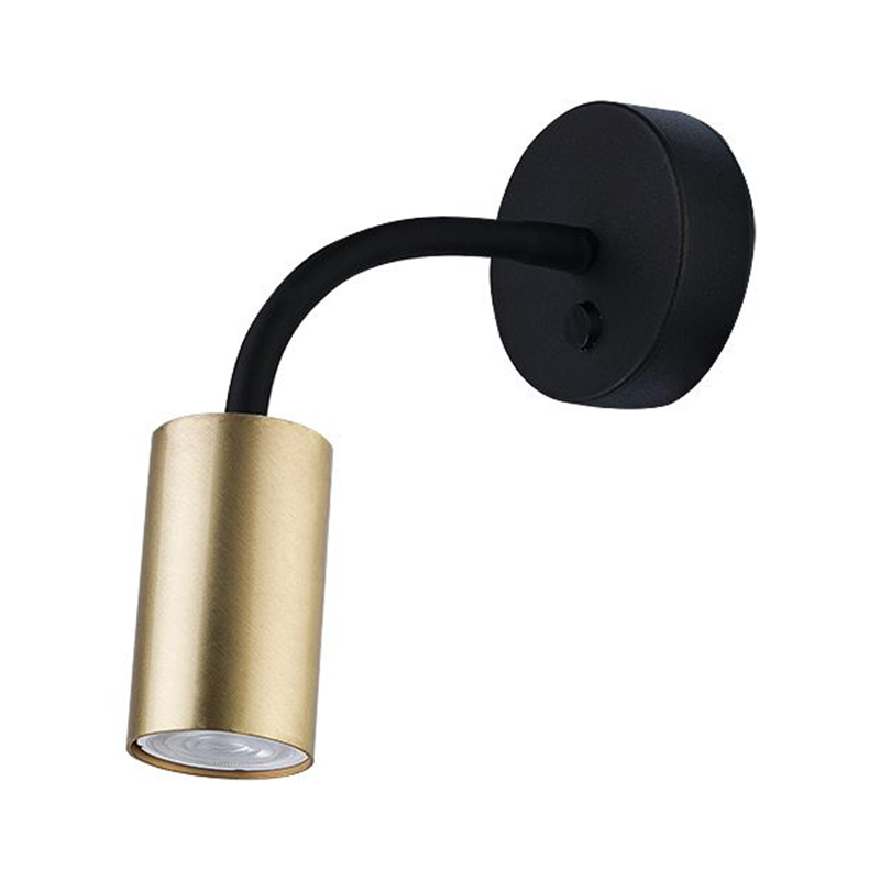 Бра Noor Spot Wall Lamp brass Латунь Черный в Санкт-петербурге | Loft Concept 