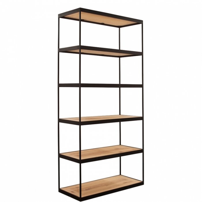 Стеллаж Industrial Oak Shelving Unit  в Санкт-петербурге | Loft Concept 