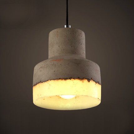 Подвесной светильник Art Concrete Pendant №11 Серый в Санкт-петербурге | Loft Concept 