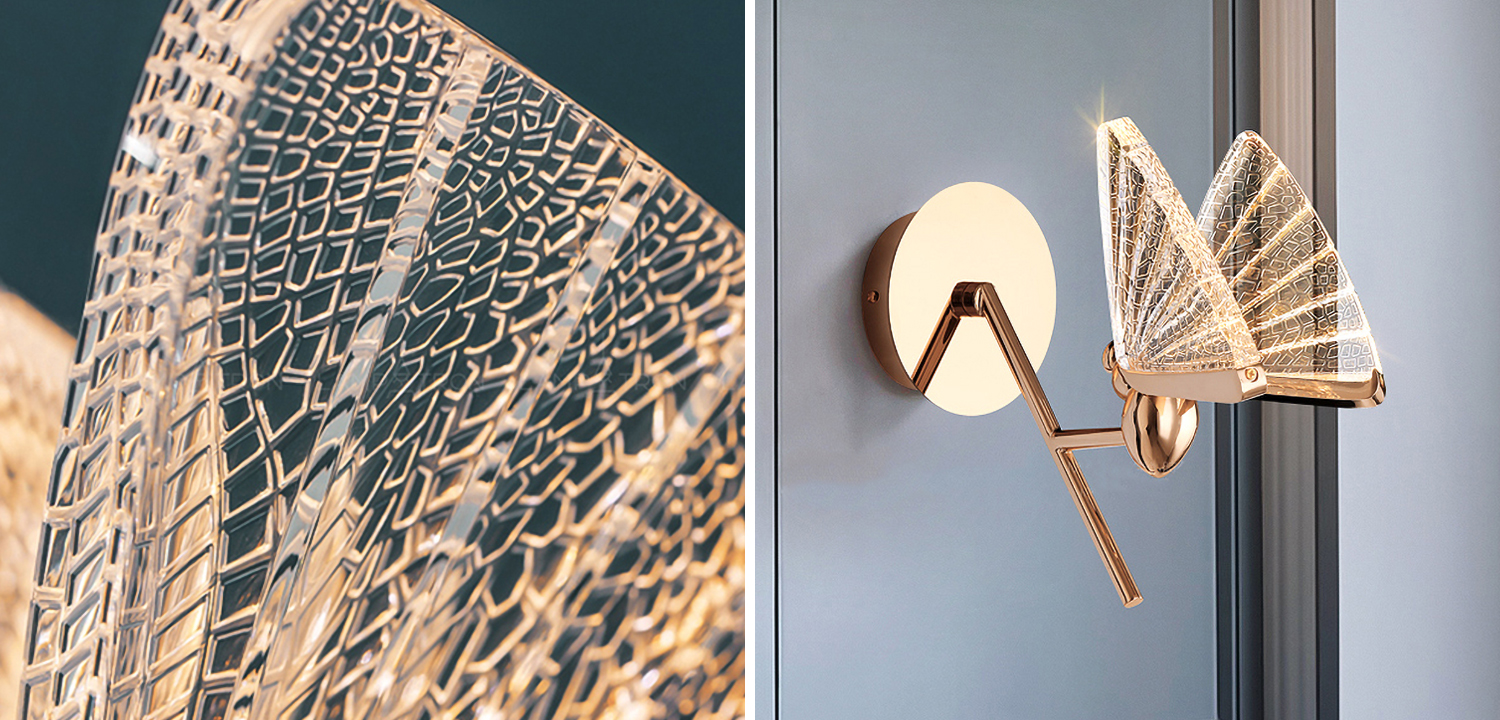 Бра Butterfly Long Wall Lamp A - фото