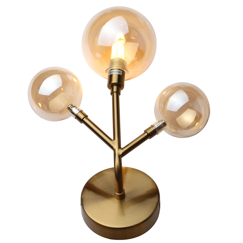 Бра Berries Trio Sconce bronze Бронза Прозрачный в Санкт-петербурге | Loft Concept 