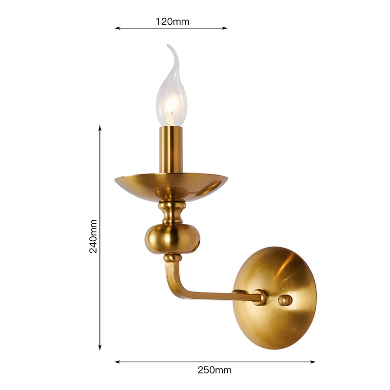 Бра бронзового цвета Candelabrum в Санкт-петербурге