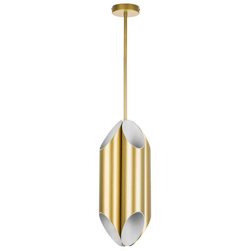 Подвесной светильник Garbi Gold Pipe Organ Hanging Lamp Золотой Белый в Санкт-петербурге | Loft Concept 