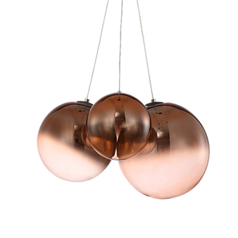 Светильник подвесной медь Balls Lamp  Медь в Санкт-петербурге | Loft Concept 