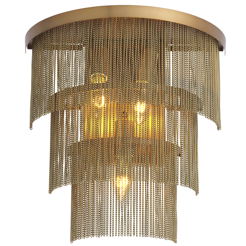 Бра Eichholtz Wall Lamp Tissot Brass Латунь в Санкт-петербурге | Loft Concept 