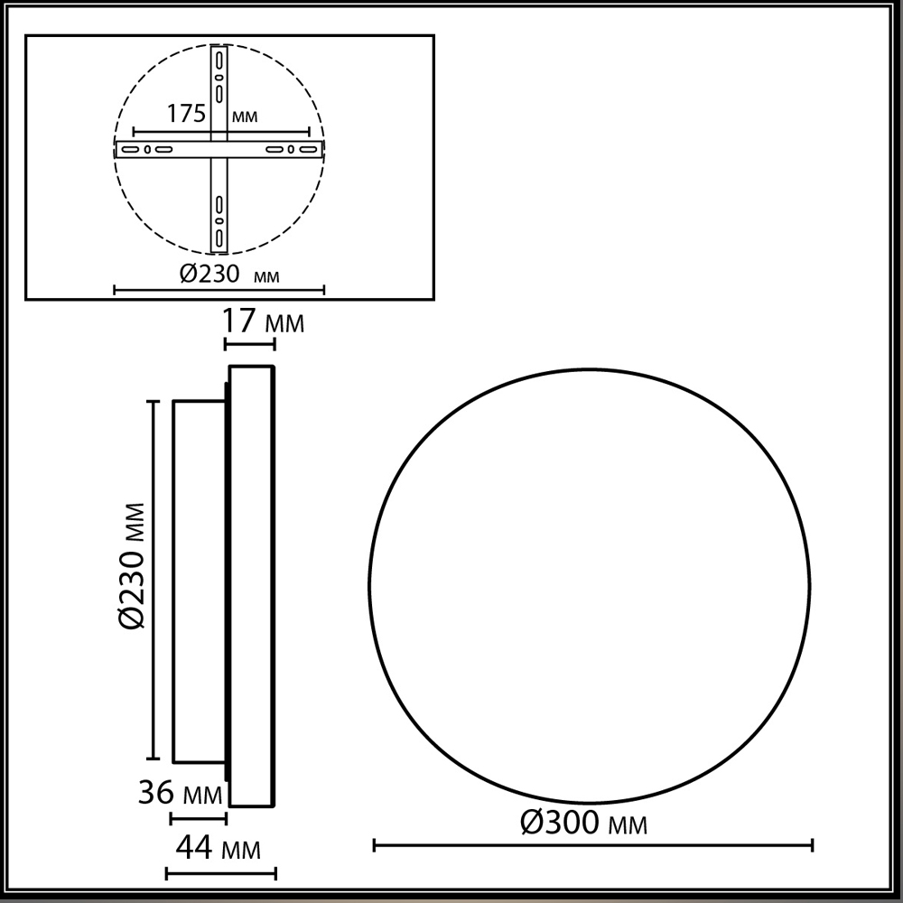 Бра круглое натуральная Пробка Natural Cork в Санкт-петербурге