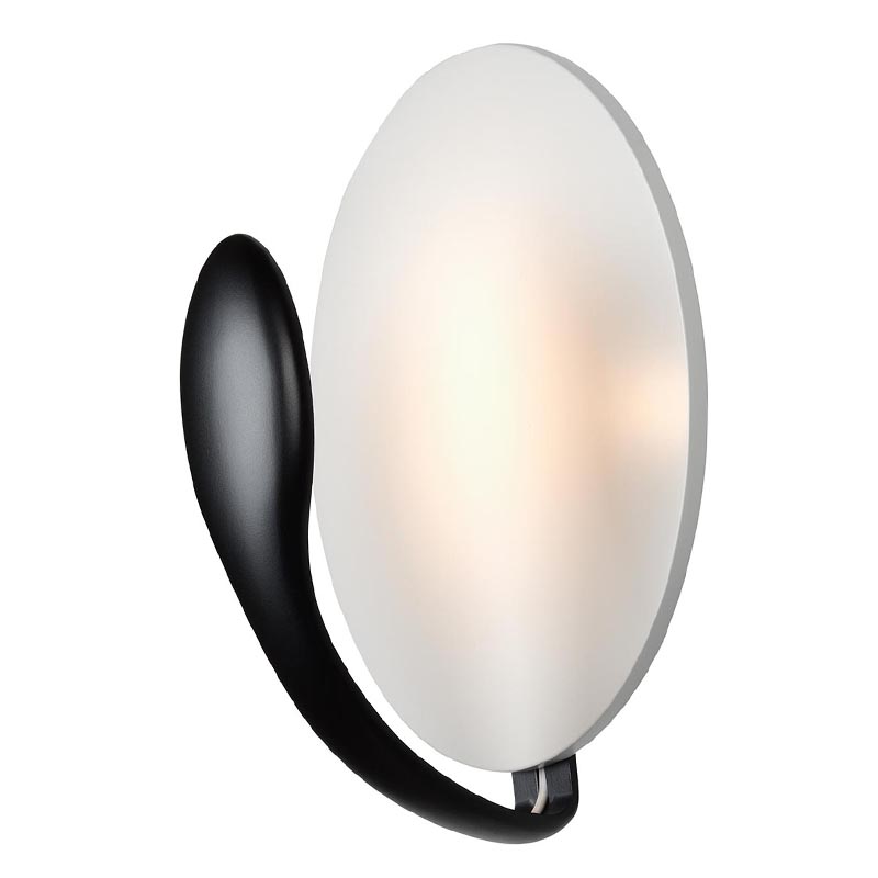 Бра Devi Black Spot Wall Lamp Белый Черный в Санкт-петербурге | Loft Concept 