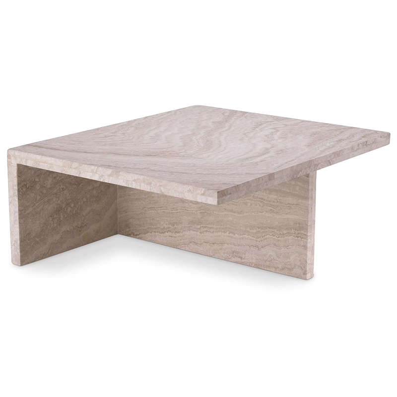 Кофейный стол Eichholtz Coffee Table Amara High Песочный в Санкт-петербурге | Loft Concept 