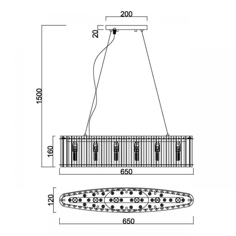 Люстра Board Chandelier в Санкт-петербурге