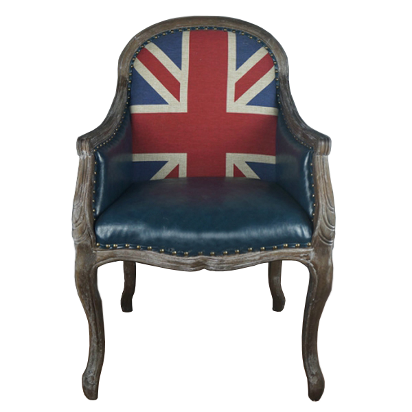 Кресло Bergere Union Jack Pattern II  в Санкт-петербурге | Loft Concept 