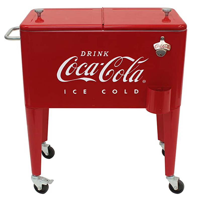 Куллер Retro Metal Coca-Cola Cooler Red Красный (Red) в Санкт-петербурге | Loft Concept 