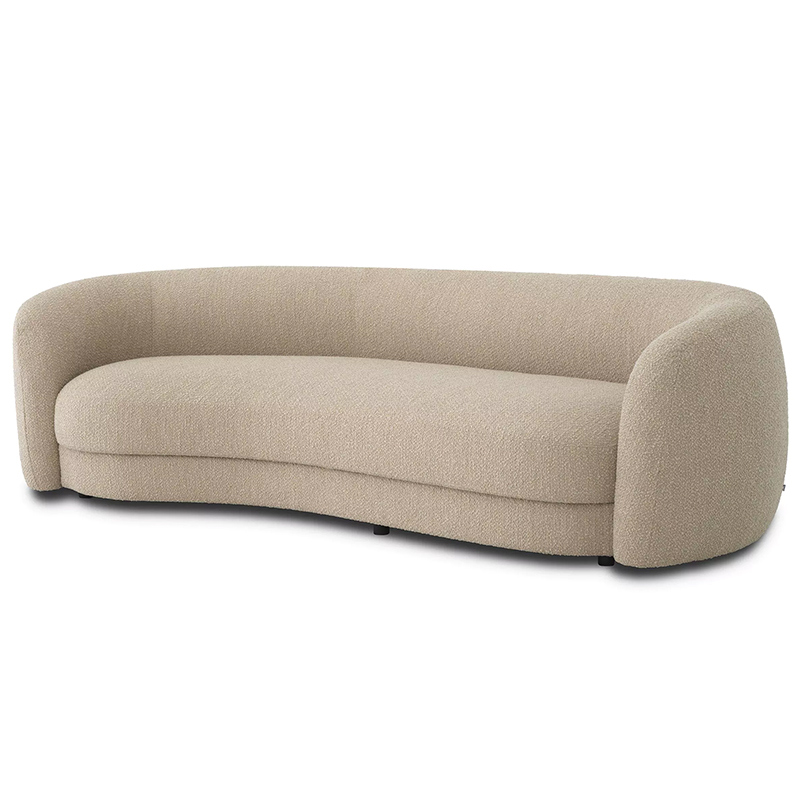 Диван Eichholtz Sofa Blaine Sand Boucle Песочный в Санкт-петербурге | Loft Concept 