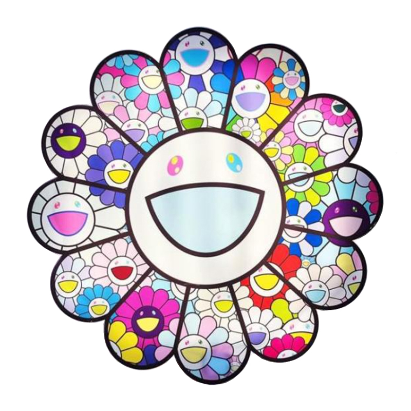 Светильник разноцветный подсолнух Takashi Murakami 2 Мульти в Санкт-петербурге | Loft Concept 